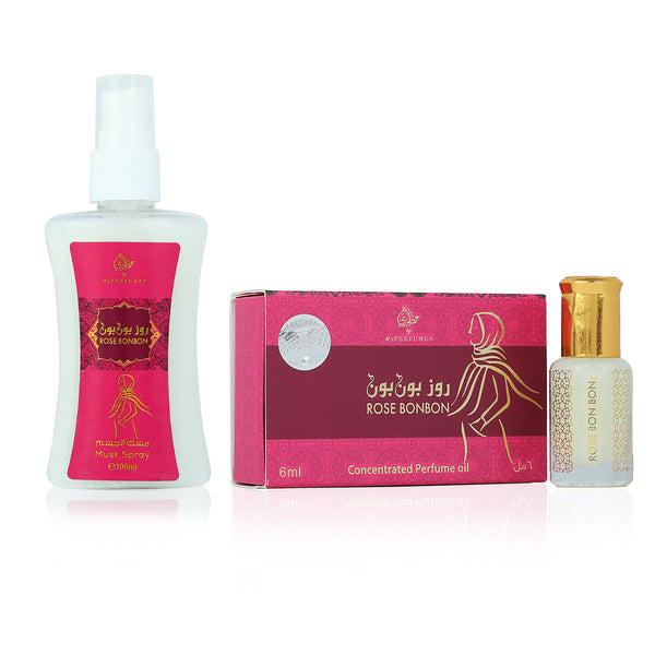 My perfumes - Rose bonbon 6ML Extrait de parfum sans alcool unisexe