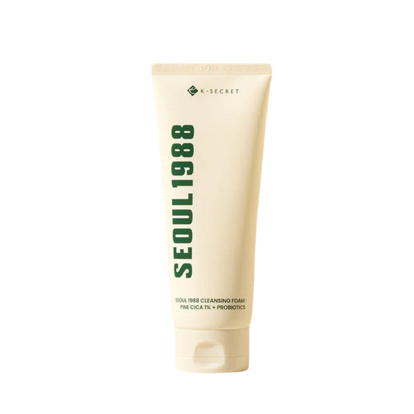 SEOUL 1988 Cleansing Foam : Pine Cica 1% + Probiotics 50ML - Mousse nettoyante
