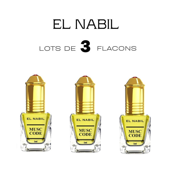 Musc Code 5ML Extrait de parfum sans alcool Unisexe