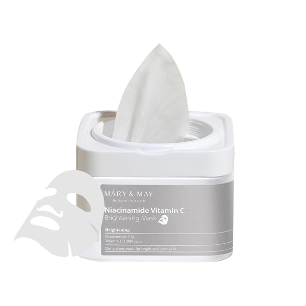 Niacinamide Vitamin C Brightening Mask 30 SHEETS - Masque ¨¦clat ¨¤ la Niacinamide et ¨¤ la Vitamine C