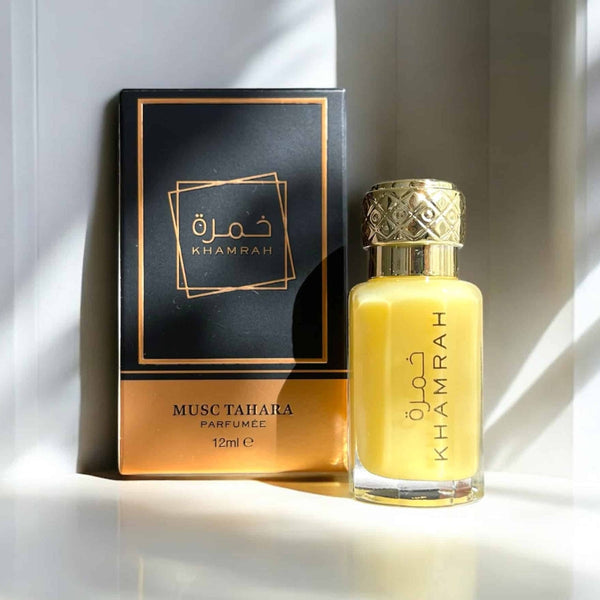Musc Tahara Khamrah 12ML Extrait de parfum sans alcool Unisexe
