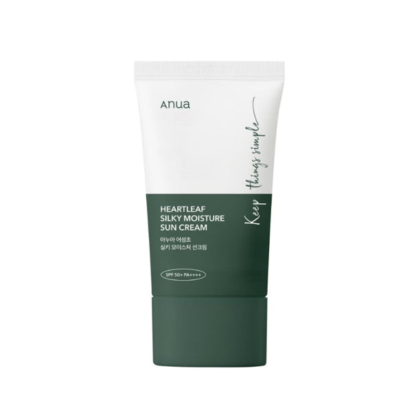 Heartleaf Silky Moisture Sun Cream 50ML - Cr¨¨me solaire