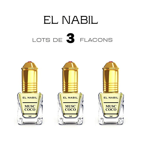 Musk Coco 5ml Extrait de Parfum sans alcool