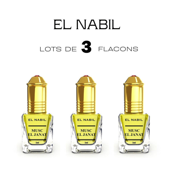 Musc El Janat 5ML Extrait de parfum sans alcool