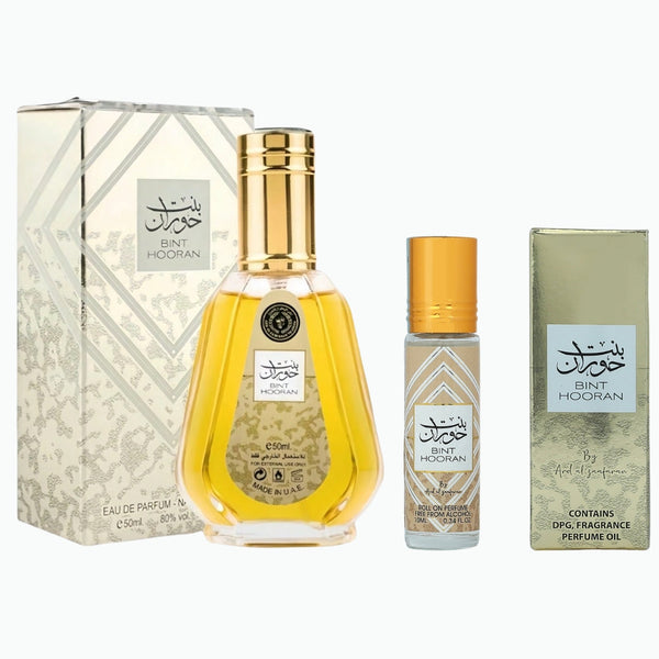 Lattafa - Bint Hooran 50ml Eau de parfum femme & Roll on Bint Hooran 10ml
