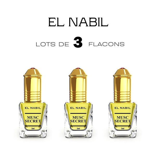 Musc Secret 5ML Extrait de parfum sans alcool