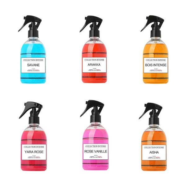 Lot de 6 parfums d'int¨¦rieur et texile 250ML