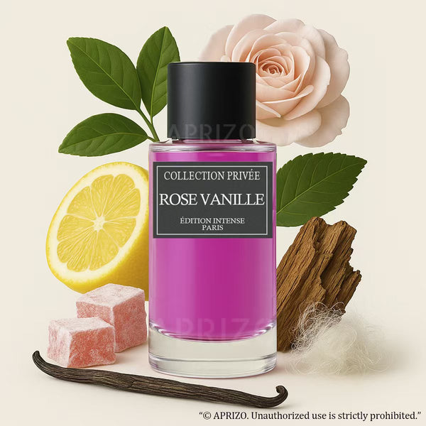 Rose Vanille 50ml parfum unisexe