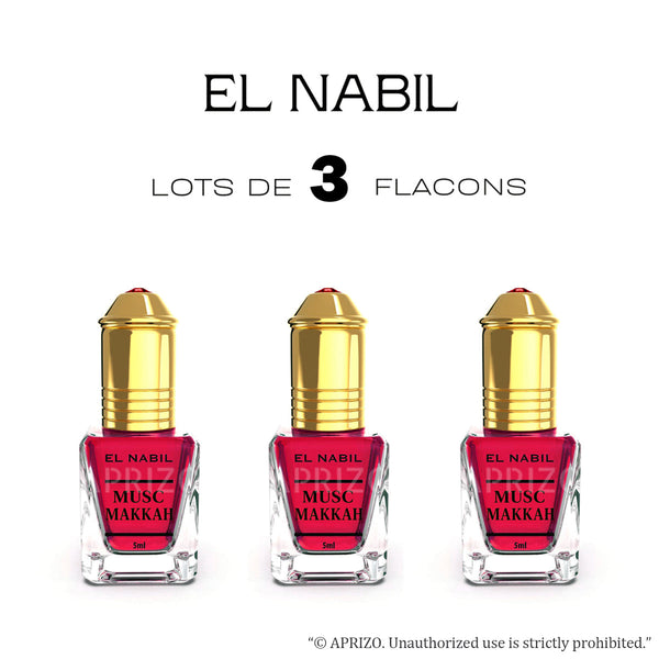 Musc Makkah 5ML Extrait de parfum sans alcool Unisexe